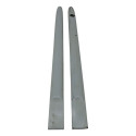 Par Friso Da Porta Traseira Corsa Classic 2001 2002 2003 Branco