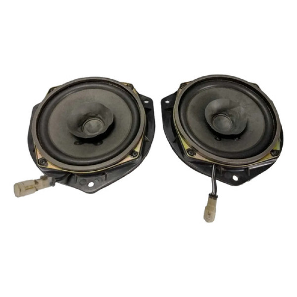 Par De Auto Falante Porta Dianteira Jac J3 2013 2014 2015 Preto