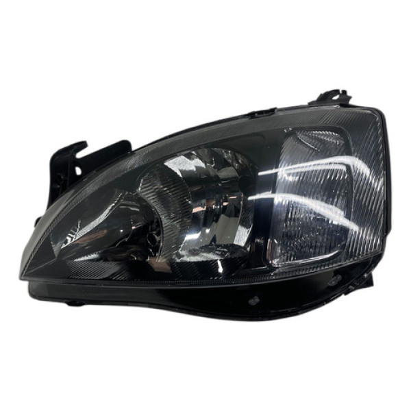 Farol Mascara Negra Lado Esquerdo Corsa Montana 2008 2011 Esquerdo/motorista