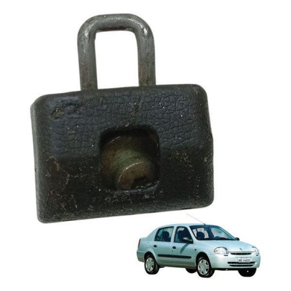 Batente Trava Tampa Traseira Clio Sedan 2001 2009 Original