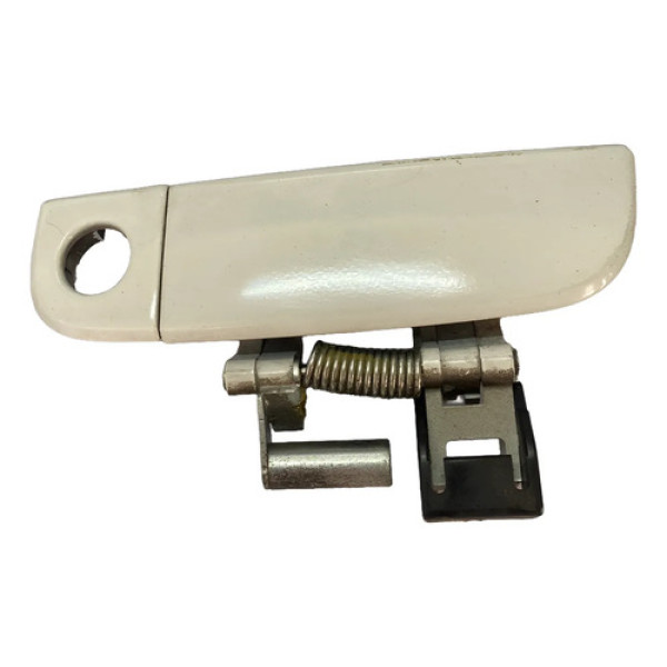 Maçaneta Externa Dianteira Esquerda Kia  Soul Ano 2010 24178 Branco Dianteira