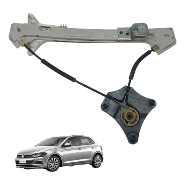 Maquina Vidro Traseiro Direito Vw  Polo 2018 2020 (usado)
