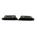Par Puxador Interno Porta Traseira Corsa Classic 2000 2004 Preto Traseira