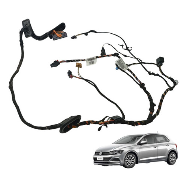 Chicote Porta Dianteira Esquerda Vw Polo 2018 2020 (usado)