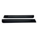 Par Friso Lateral Porta Traseira S10 2018 2019 2020 2021 Preto