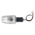 Pisca Seta Universal Titan Fan 125 150 Ano 2000 2013 Cristal Branco