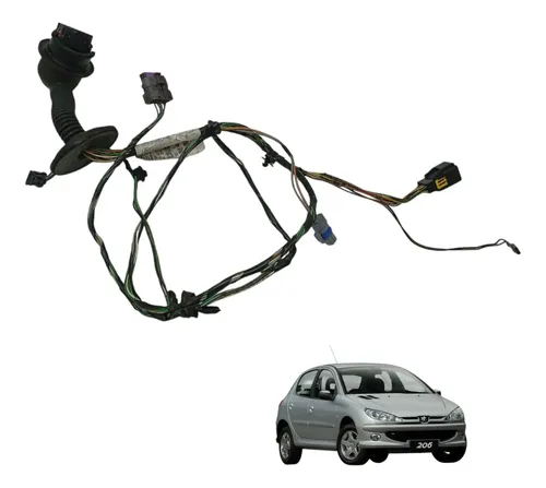 Chicote Da Porta Dianteira Direita Peugeot 206 2005 (usado)