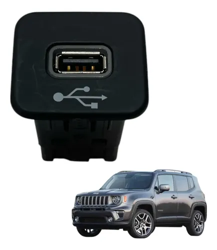 Entrada Usb Console Jeep Renegade 2018 2019 2020 (usado)