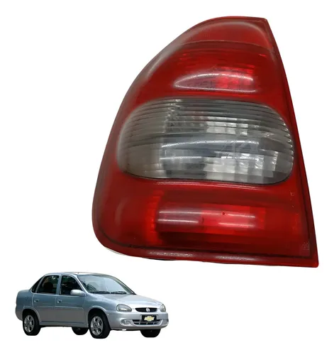 Lanterna Traseira Esquerda Corsa Classic 2000 2004 Original Esquerdo/motorista Vermelho