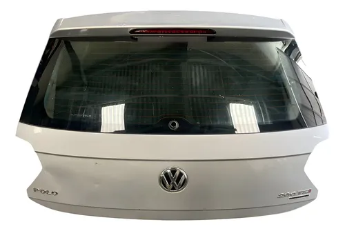 Tampa Traseira Porta Malas Polo 200 Tsi 2018 2019 2020 Prateado