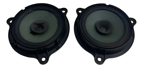 Par Auto Falante Porta Dianteira Versa 2018 2019 2020 Preto