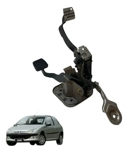 Pedaleira Freio E Embreagem Peugeot 206 1.4 2004 2005 2006