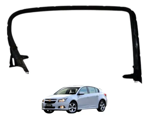 Moldura Interna Porta Traseira Direita Cruze 2013 2016 Hatch