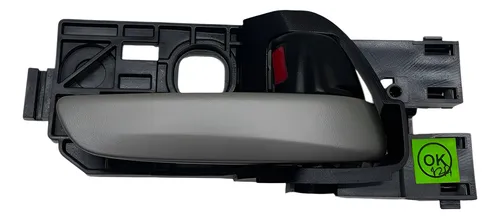 Macaneta Interna Porta Dianteira Direita New Fit 2015 2017 Preto Dianteira