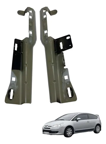 Par Suporte Guia Paralama Dianteiro Citroen C4 2007 2009