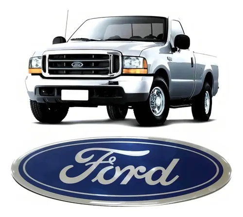 Emblema Adesivo F-250 F-350 F-4000 2007 A 2012 E Cargo Res39