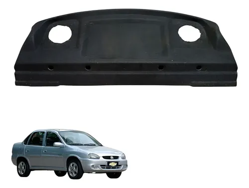 Tampao Bagagito Forro Porta Malas Corsa Classic 2001 2004 Preto
