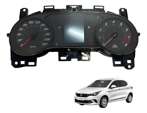 Painel Instrumento Velocimetro Argo 1.0 2019 2022 (usado) Preto