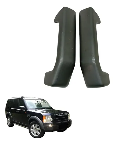 Par Moldura Puxador Porta Traseira Discovery 3 2008 (usado) Cinza-escuro