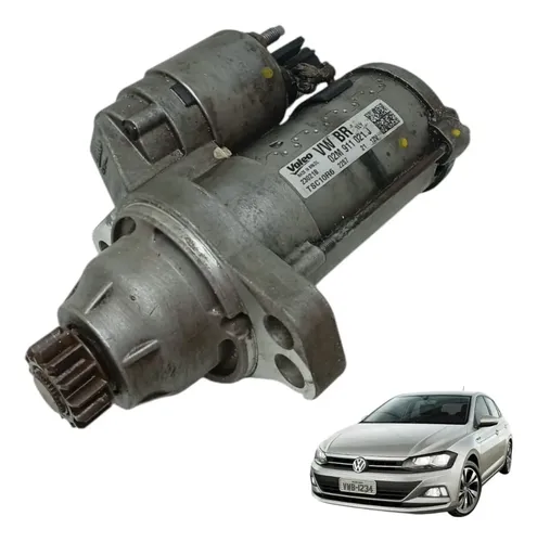 Motor De Arranque Partida Polo 1.0 Tsi 2018 2020 Original