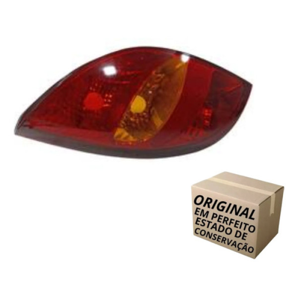 Lanterna Traseira Esquerda Celta 2001 A 2006 Esquerdo/motorista Vermelho