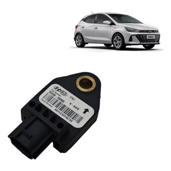 Sensor Impacto Hyundai Hb20 2012 A 2017 N°95930a6000 Preto