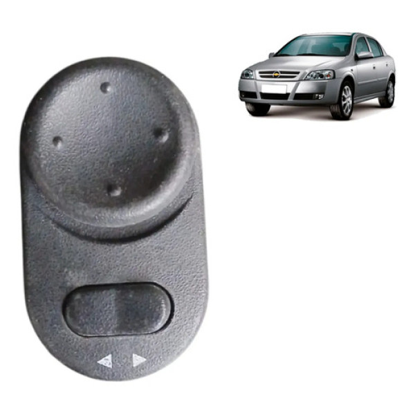 Botão Retrovisor Elétrico Corsa Montana Astra 1999/2012