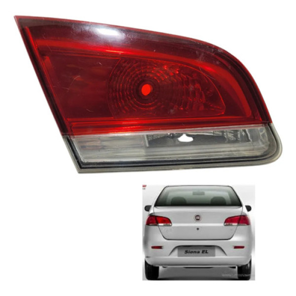 Lanterna Traseira Esquerda Siena 08/16 (mala) Esquerdo/motorista Vermelho