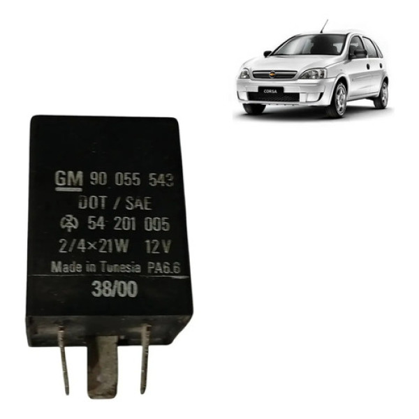 Rele 12v Seta Gm Corsa Astra Vectra Omega