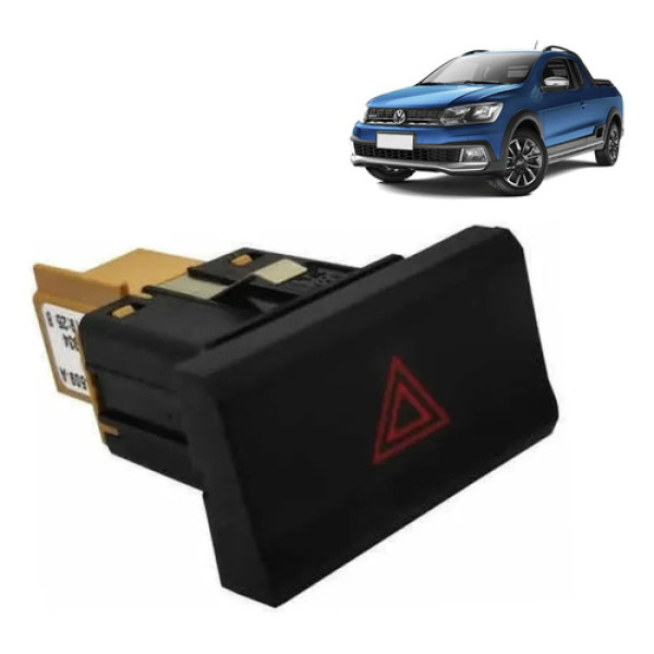 Botão Pisca Alerta Gol Voyage Saveiro G7 5u0953509a Preto