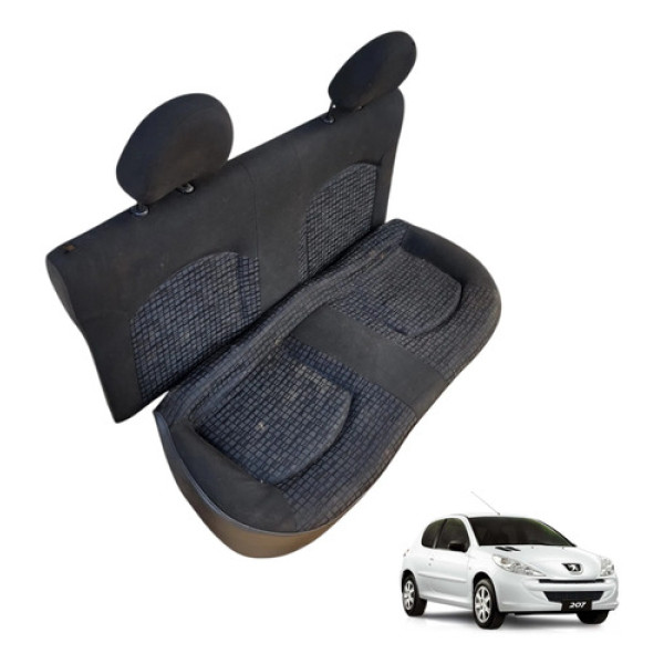 Jogo Banco Traseiro Peugeot 207 Passion 2009 A 2014 4 Portas