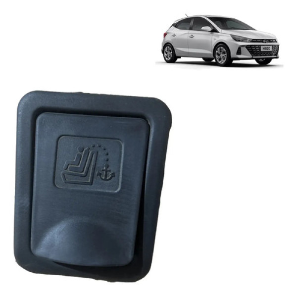 Moldura Isofix Banco Cadeira Infantil Hb20 2012 856141s500 Preto