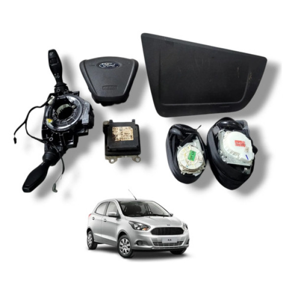 Kit Airbag Ka 2015 A 2016 Preto