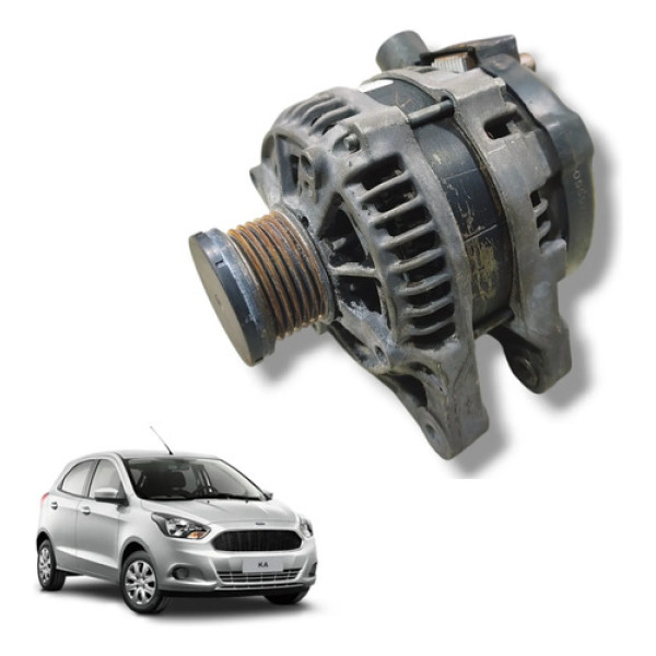 Alternador Ford Ka 1.0 3cc 2015 2016 A 2018 120a C/detalhe