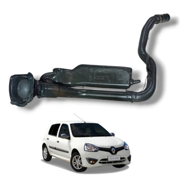 Gargalo Tampa Tanque Combustivel Renault Clio 2004 A 2012  Preto