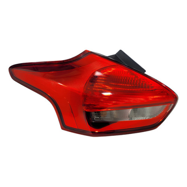 Lanterna Traseira Esquerda Focus Hatch 2016 2017 A 2019 Esquerdo/motorista Vermelho