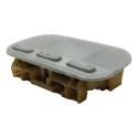 Lanterna Teto Citroen C3 C4 2002-2012 Central 3 Botôes Orig