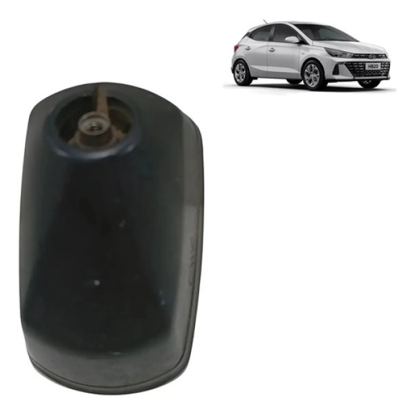 Base Antena Hyundai Hb20 Hatch 2013 2019 Original Preto