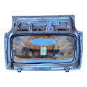 Tampa Traseira Corsa Wind  1995 1996 A 2004 Com Detalhe Prata