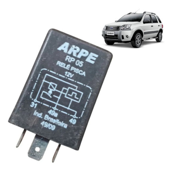 Relé Auxiliar Pisca Arpe Rp 05 12v 49a