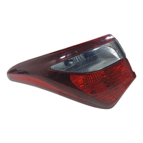 Lanterna Traseira Esquerda Hb20 Hatch 2013 A 2019 (canto) Esquerdo/motorista Vermelho