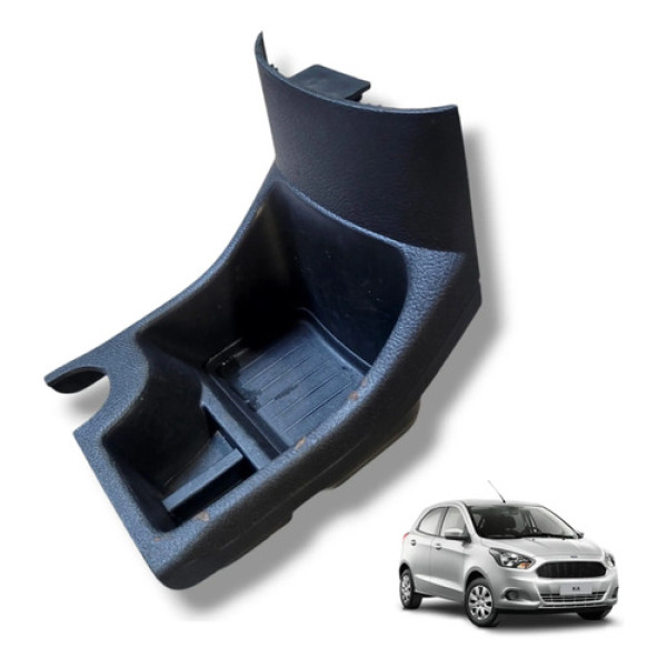 Acabamento Porta Objeto Do Console Central Ford Ka 2013 A 19 Preto