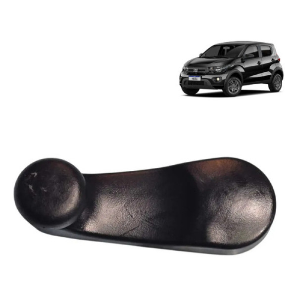 Manivela Vidro Fiat Mobi 2022 100166437 Preto