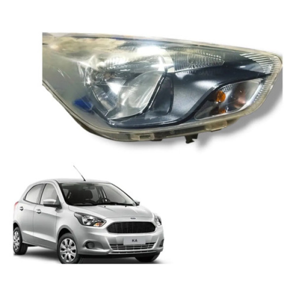 Farol Direito Ka 2015 2016 A 2018 Esquerdo/motorista