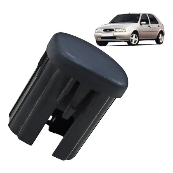 Botão Falso Painel Ford Fiesta 1995 A 2001 96fg56051aa Preto