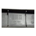 Moldura Puchador Alça  Porta Botao Vidro Eletrico Astra 99 Cinza