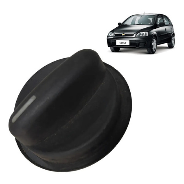 Botão Comando Ar Condicionado Gm Corsa Montana 970832u Preto