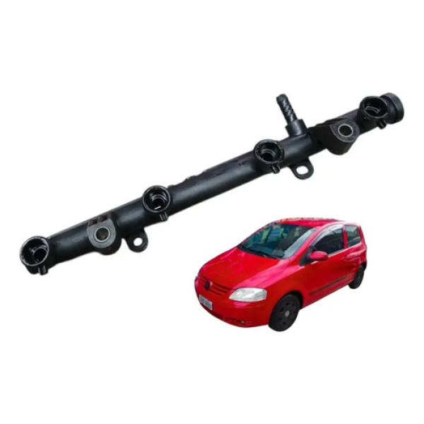 Flauta Bico Injetor 1.0 Vw Fox 2004 A 2010 030133329s