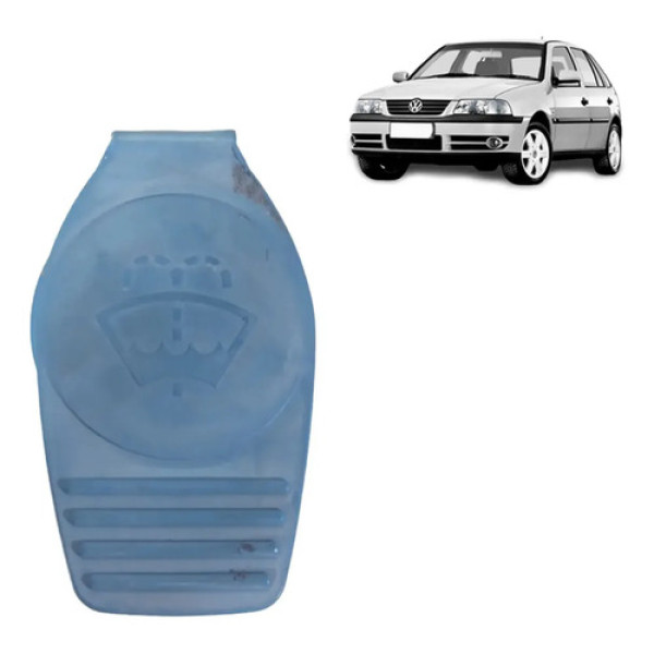 Tampa Reservatório Água Parabrisa Vw Gol G3 00/05 8d0955455 Azul