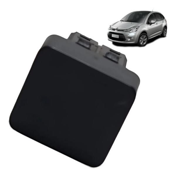 Botão Falso Painel Central Citroen C3 2013-2019 Original